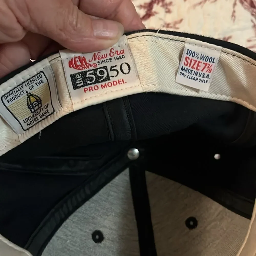 Notre Dame ball cap